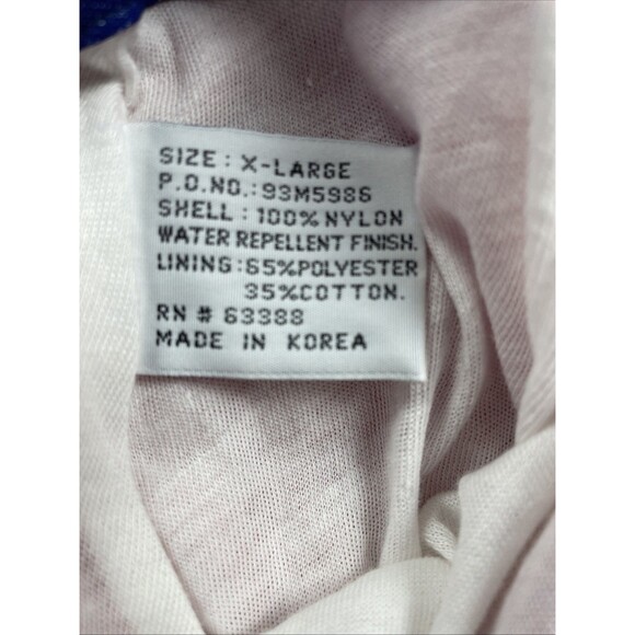 Vintage Logo 7 Track Pants Mens XL Maroon Yellow Nylon Retro Windbreaker 90s Run - Picture 6 of 9